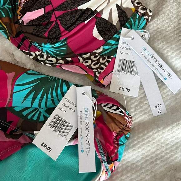 Bleu Rod Beattie Run Wild Contour Bikini Top and Bikini Bottom - Picture 13 of 16